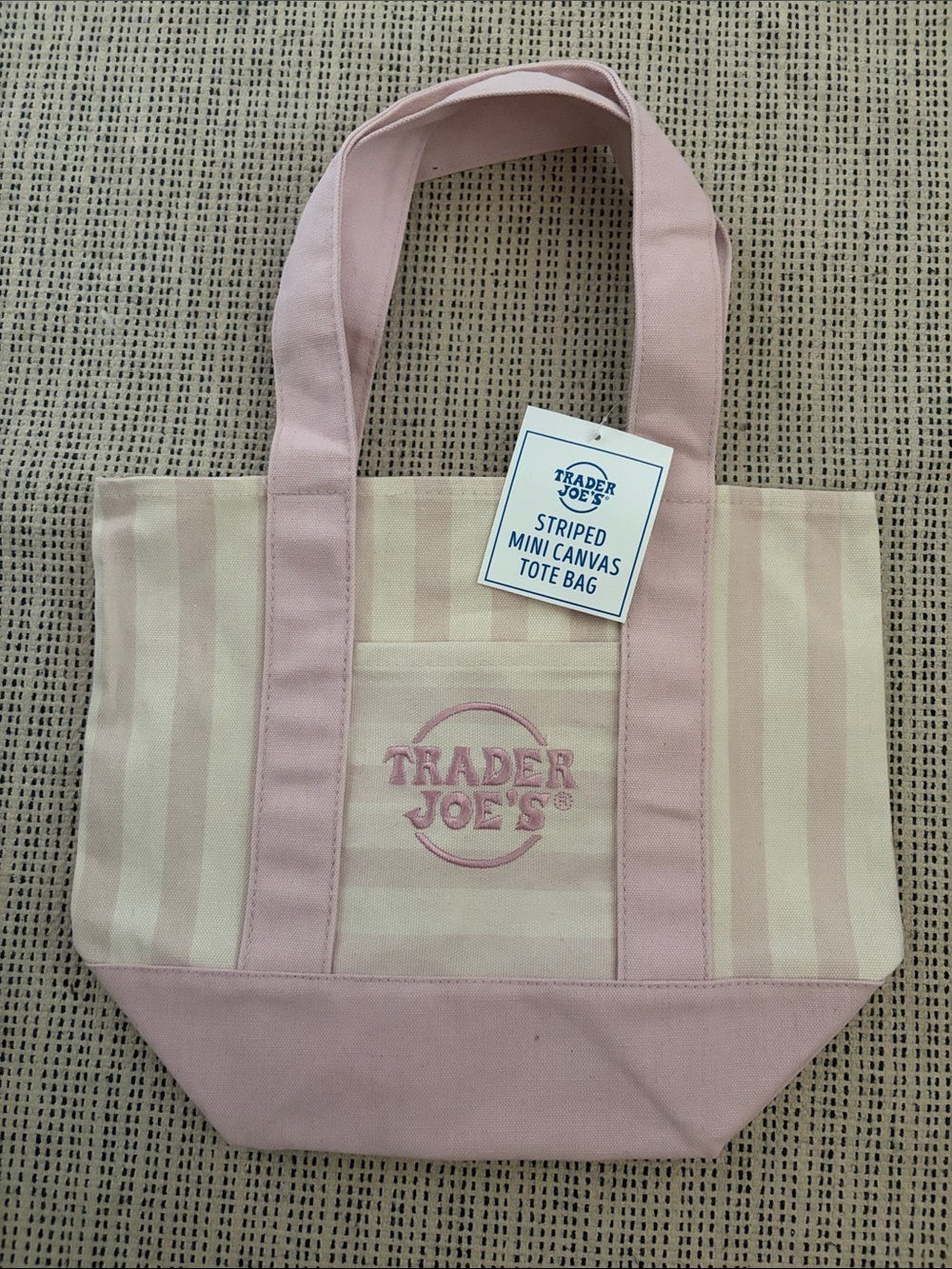 Trader Joe’s Striped Mini Tote